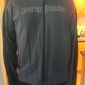 Patagonia organic cotton zip up fleece